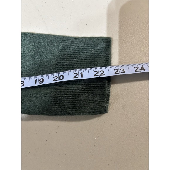 Croft & Barrow Pullover Sweater Mens XL Green Crew Neck Easy Care Lightweight - Picture 7 of 7